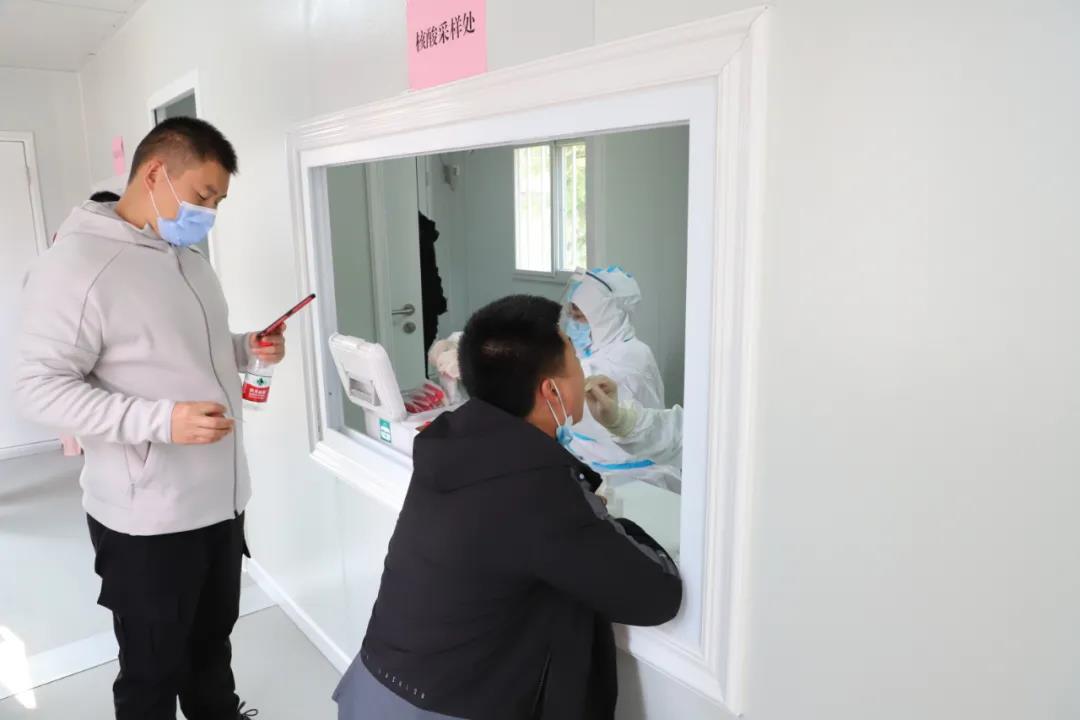 面對疫情，日照心醫(yī)全力做好核酸檢測保障！